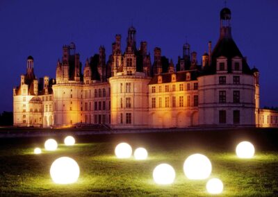 Moonlight Leuchte Vollkugel mit Sockel zum Eingraben