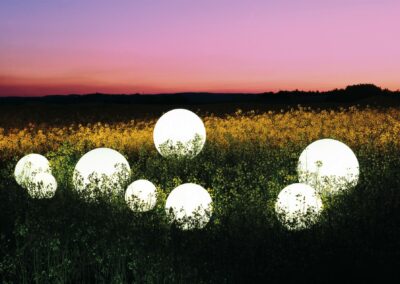 Moonlight Leuchte Vollkugel mit flexiblem Sockel